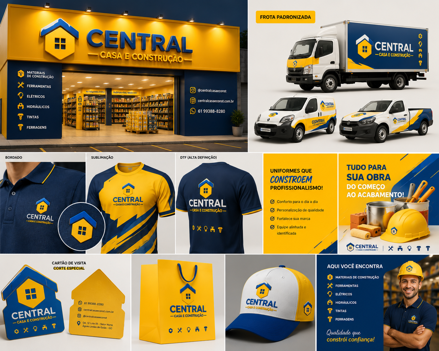identidade visual Central